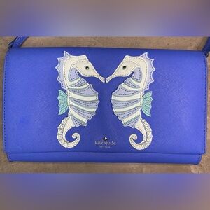 Kate Spade Seahorse Crossbody “Breath of Fresh Air”